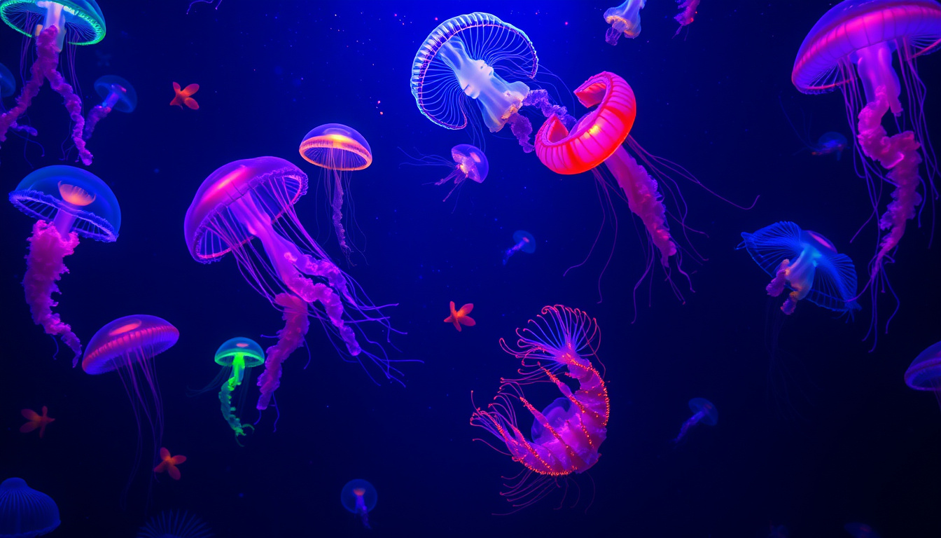 Deep-Sea Creatures That Glow in the Dark